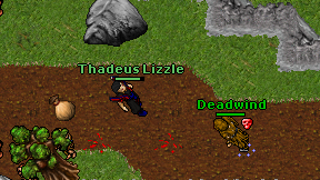 Thadeus Lizzle on screen