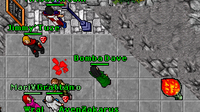 Bomba Dave on screen