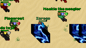 Xarego on screen