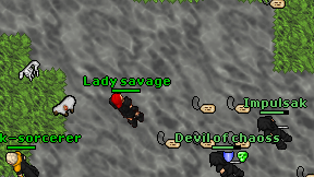 Lady savage on screen