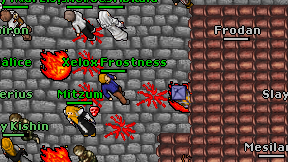 Xelox Frostness on screen