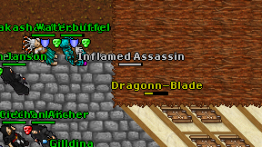 Inflamed Assassin on screen