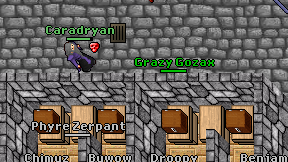 Grazy Gozax on screen