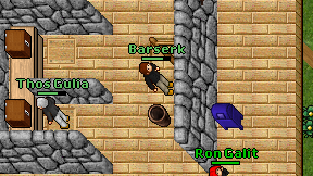 Barserk on screen