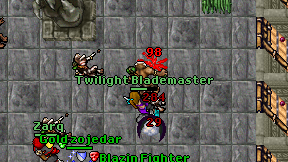 Twilight Blademaster on screen