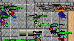 Lady Trisher on screen