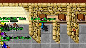 Dark-Mague on screen