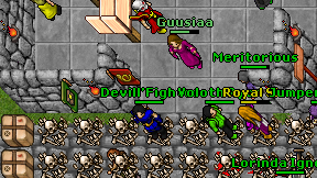 Devill'Fighter on screen