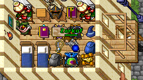 Zarkof on screen