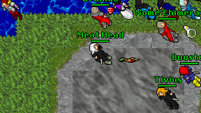 Meat Head on screen