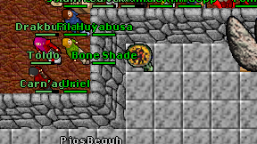 Bone Shade on screen