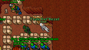 Tede Del'Bezel on screen