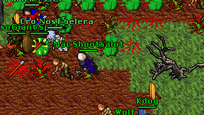 Mac Shootsalot on screen