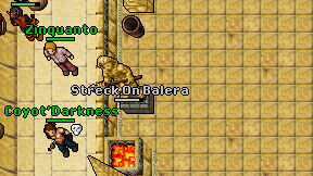 Streck On Balera on screen