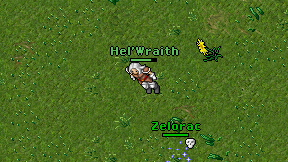 Hel'Wraith on screen