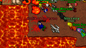 Holikus Inferno on screen