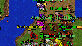 Alpha Gran on screen