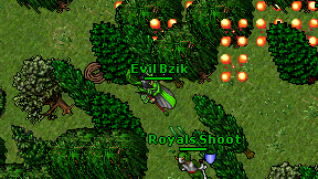 Evil Bzik on screen