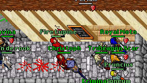 Fire Lupine on screen