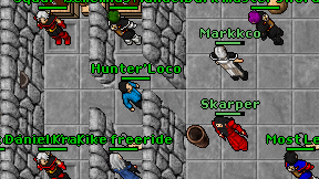 Hunter'Loco on screen