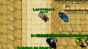 Lord Necro on screen