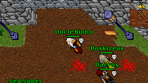 Uncle Binho on screen