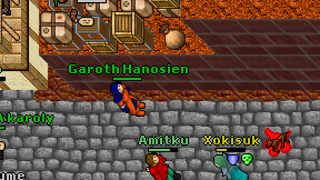 Garoth Hanosien on screen