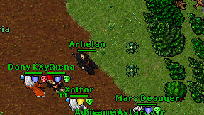 Arhelan on screen