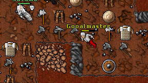 Gooal master on screen
