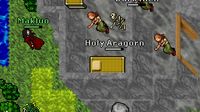 Holy Aragorn on screen