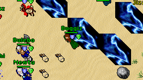 Buggiz on screen