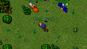 Boom Ping on screen