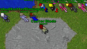 Castor Blade on screen