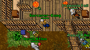 Sorcerer-Kong on screen