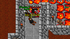 Inz Kazek on screen