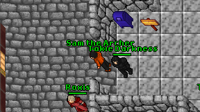 Sam the Archer on screen