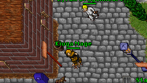 Kiuga Mage on screen