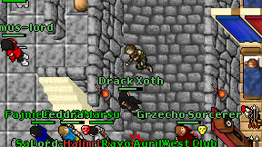 Drack Xoth on screen