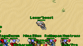 Loxer'boost on screen