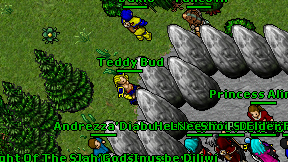 Teddy Bud on screen