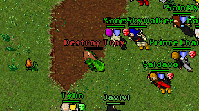 Destroy Troy on screen