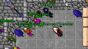 Element'Leader on screen