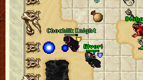 Chochlik Knight on screen