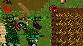 Gelelo druid on screen