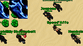 Speed'Affe on screen