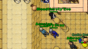 Aqueton on screen