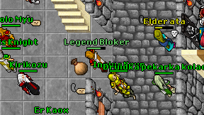 Legend Bloker on screen