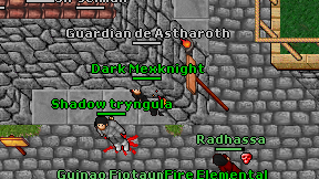 Dark Mexknight on screen
