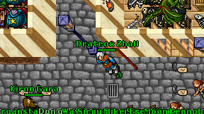 Drateox Zhall on screen