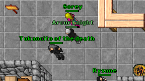Giraffa Archer on screen